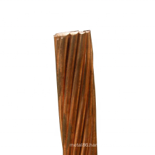 JT-95 120 150MM hard copper stranded wire electrified railway contact net connection load-bearing copper stranded wire